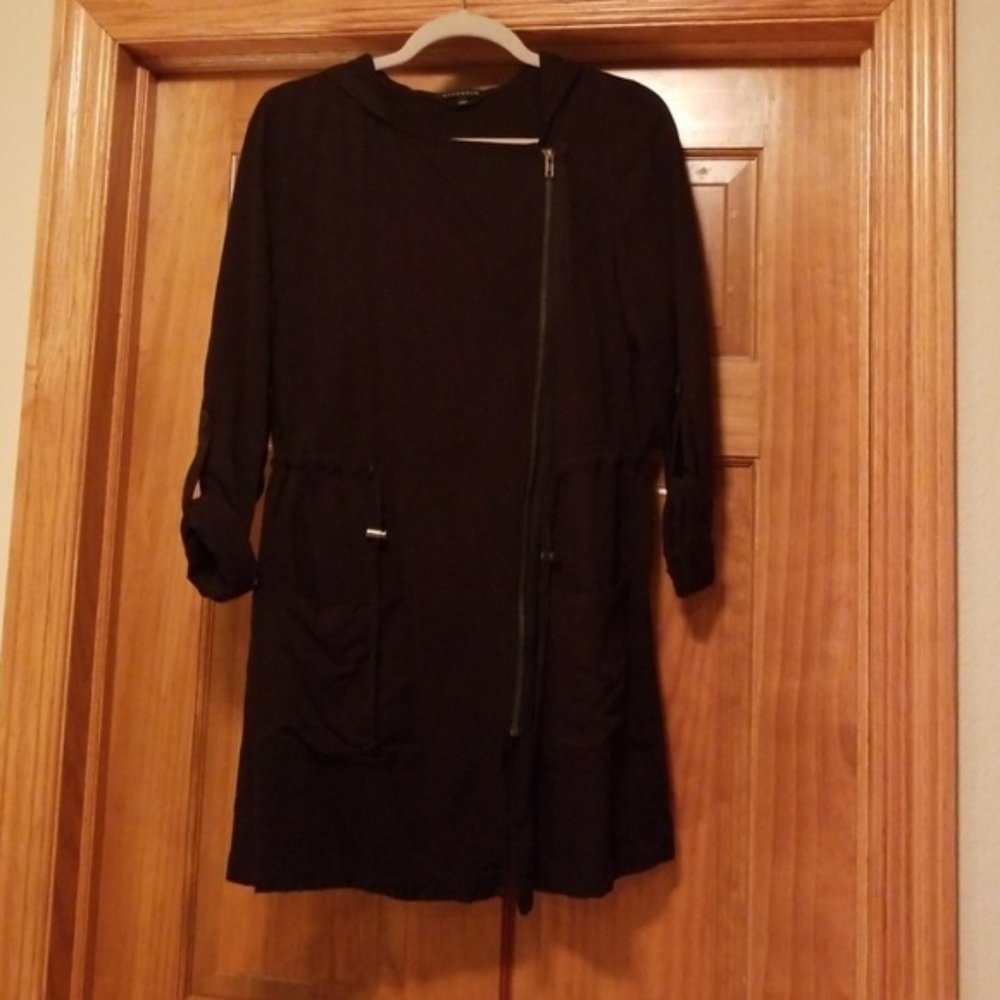 Shop Ruche On the Town Jacket in black